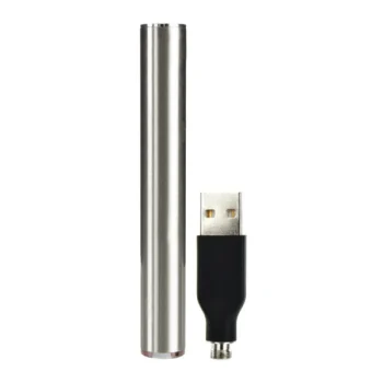 CCELL M3 350mAh Battery with USB Charger - Draw Activated - Silver