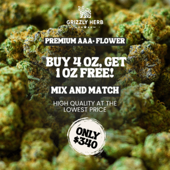 5×28g AAA+ Flower Variety Pack – 4 oz + 1 oz FREE