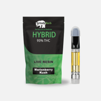Marionberry Kush | Live Resin | Hybrid | Cartridge | 1.1g